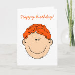 Happy Birthday Ginger Nut Friend of relatie Kaart<br><div class="desc">Happy Birthday Ginger Nut Friend of relatiekaart

Heel grappige kaart voor je gembervrienden om te lezen en open te staan op hun verjaardag.

Afgedrukte kaart van topkwaliteit

Omvat enveloppe</div>