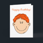 Happy Birthday Ginger Nut Friend of relatie Kaart<br><div class="desc">Happy Birthday Ginger Nut Friend of relatiekaart

Heel grappige kaart voor je gembervrienden om te lezen en open te staan op hun verjaardag.

Afgedrukte kaart van topkwaliteit

Omvat enveloppe</div>