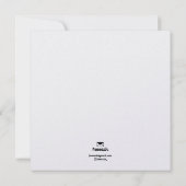 Happy Birthday - Giraffe en vrienden Kaart (Achterkant)