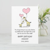 Happy Birthday Giraffes (Staand voorkant)