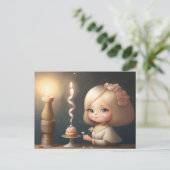Happy Birthday Girl 01 Briefkaart (Staand voorkant)