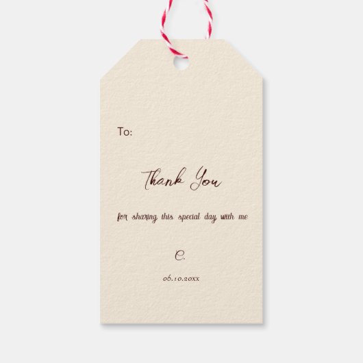 Happy Birthday Girl 01 Cadeaulabel (Achterkant)