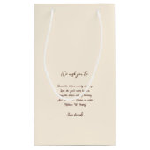 Happy Birthday Girl 01 Klein Cadeauzakje (Achterkant)