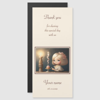 Happy Birthday Girl 01 Magnetische Uitnodiging