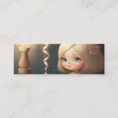 Happy Birthday Girl 01 Mini Visitekaartje (Voorkant)