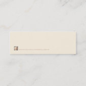 Happy Birthday Girl 01 Mini Visitekaartje (Achterkant)