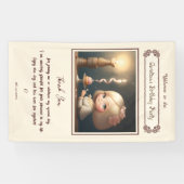 Happy Birthday Girl 01 Spandoek (Horizontaal)