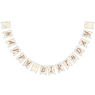 Happy Birthday Girl 01 Vlaggetjes