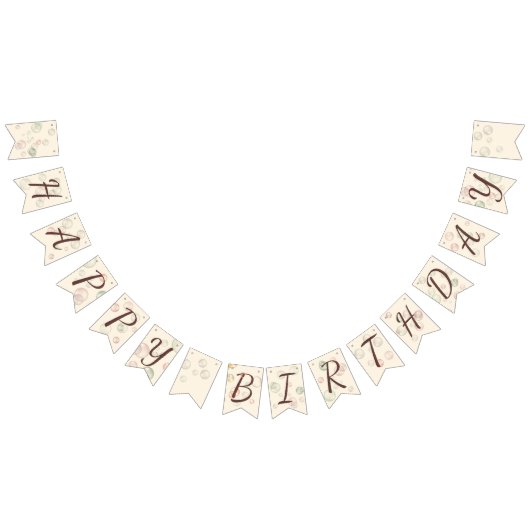 Happy Birthday Girl 01 Vlaggetjes (Alle)