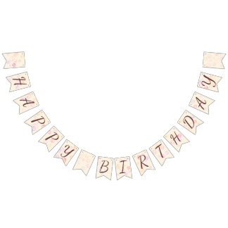 Happy Birthday Girl 01 Vlaggetjes