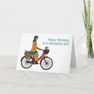 Happy Birthday Girl 1 Kaart