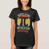 Happy Birthday Girl Boy Wiskunde Geek Pi Day Kinde T-shirt (Voorkant)