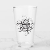 Happy Birthday Glas (Voorkant)