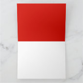 Happy Birthday! Glückwunsch Karte rote Herzen Kaart (Binnen)