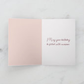 Happy Birthday Gnome in Garden Kaart (Binnen)