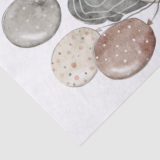 Happy Birthday Gnome Tissuepapier (Detail)