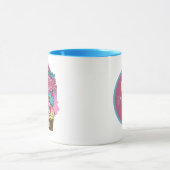 Happy Birthday gnome unisex add monogram Mok (Midden)