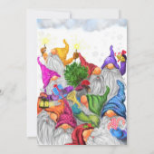 Happy Birthday - Gnomen Birthday Celebration - Fun (Achterkant)