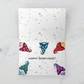 Happy Birthday Gnomes Kaart (Binnen)