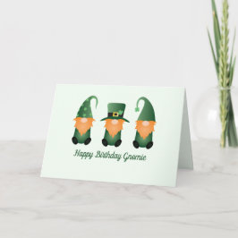 Happy Birthday Gnomie Kaart