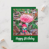 Happy Birthday, gnoom pixelart, Pixel Art  Kaart (Voorkant / Achterkant in situ)