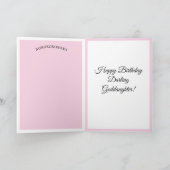 Happy Birthday Godfather Kaart (Binnen)