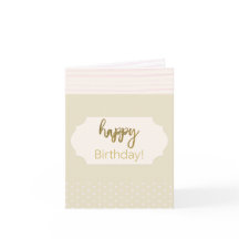 Happy Birthday Golden Glitter Custom Name