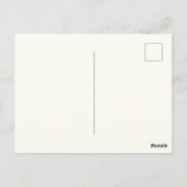 Happy Birthday Golden Retriever Dog en Flowers Briefkaart (Achterkant)