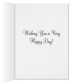 Happy Birthday Goldendole Dog (Binnen (Rechts))