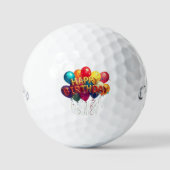 HAPPY BIRTHDAY GOLFBALLEN (Voorkant)
