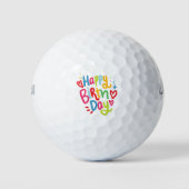 Happy Birthday Golfballen (Voorkant)