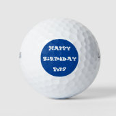 Happy Birthday Golfballen (Voorkant)
