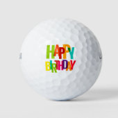 Happy Birthday Golfballen (Voorkant)