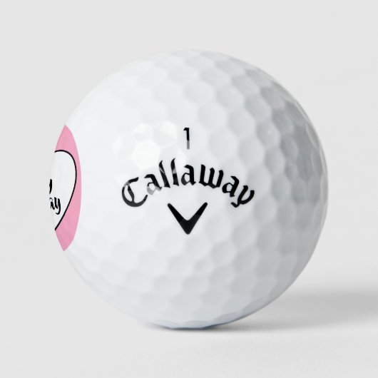 Happy Birthday golfballen van dalDesignNZ (Logo)