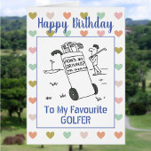 Happy Birthday Golfer