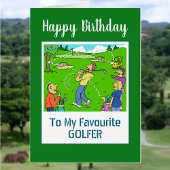 Happy Birthday Golfer