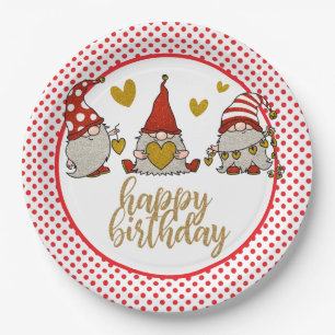 Happy Birthday Gomes Paper Bord