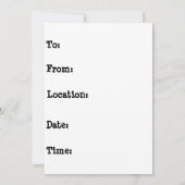 Happy Birthday - Good Old Party (oud man) Kaart (Achterkant)