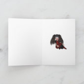 Happy Birthday Gothic Checks Clown Kind Card Kaart (Binnen)