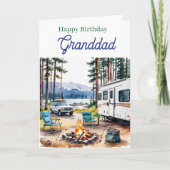 Happy Birthday Granddad | Fishing Tackle Box Kaart (Voorkant)