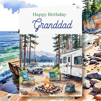Happy Birthday Granddad | Fishing Tackle Box Kaart