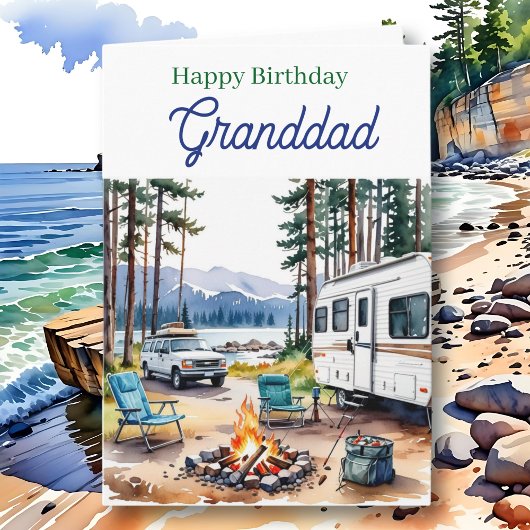 Happy Birthday Granddad | Fishing Tackle Box Kaart