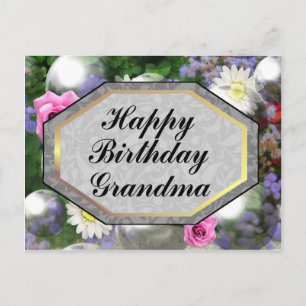 Happy Birthday Grandma Briefkaart