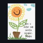 Happy Birthday Grandpa Briefkaart<br><div class="desc">Happy Birthday Grandpa</div>