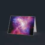 Happy Birthday Grandson - Crab Pulsar Time Lapse Kaart<br><div class="desc">Galaxies, Stars en Nebulae-serie Veelvoudige waarnemingen gedurende een aantal maanden met het Chandra X-ray Observatorium van de NASA en de Hubble Space Telescope maakten het spektakel van materie en antimaterie vast dat door de Crab pulsar werd voortgestuwd tot bijna de snelheid van het licht, een snel roterende neutron ster ter...</div>