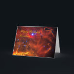 Happy Birthday Grandson, Emission Nebula in Puppis Kaart<br><div class="desc">Galaxies, sterren en Nebulae seriesEen kleurrijk stervormend gebied is te zien in dit verbluffende afbeelding van NGC 2467 in de zuidelijke constellatie van Puppis (The Stern). Als je kijkt naar een rondlopende kooi van een exotische kosmische brouwlaag, worden enorme wolken gas en stof gesponnen met felblauwe, hete jonge sterren. Vreemd...</div>