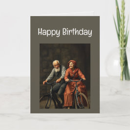 Happy Birthday Grappig Denk niet Oud Kaart