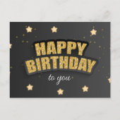 Happy Birthday Greeting Briefkaart (Voorkant)