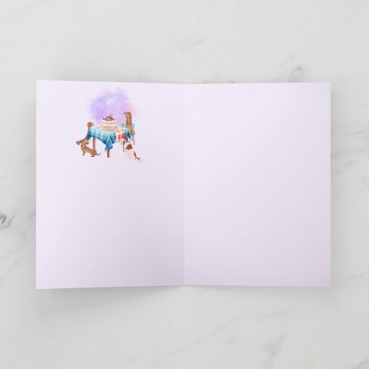 Happy birthday greeting card  feestdagen kaart (Binnen)