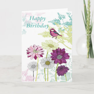 Happy Birthday greeting card Kaart